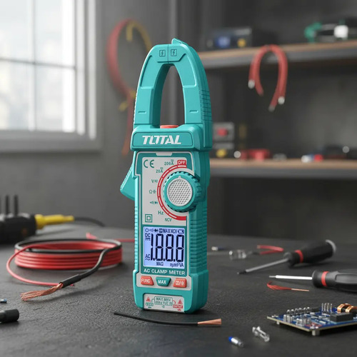Pinza Amperimétrica Total 400a Ac Tester Digital Tmt762001 - Imagen 2