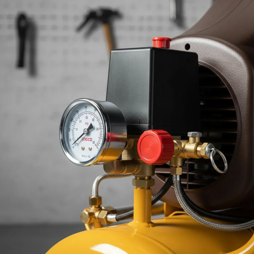 Compresor De Aire Ingco 24l 2hp 220-240v - Imagen 3