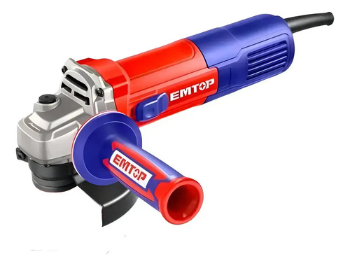 Amoladora Ang.115mm 960w C/grip Eagr09683 Emtop Rojo 50/60
