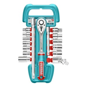 Juego 17 Dados Tubos Llave Crique Total 1/2'' Tht121171