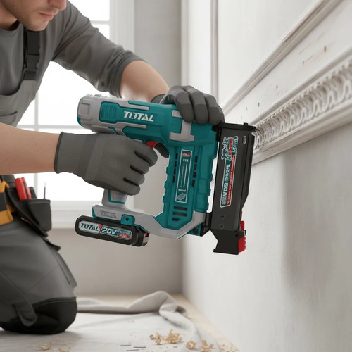 Clavadora Inalámbrica Total Para Madera, Fondos, Enchapados - Con 3600 Clavos Sin Cabeza De 25mm Y Maletín - No Incluye Batería Ni Cargador - TCBNLI3603 - Imagen 3