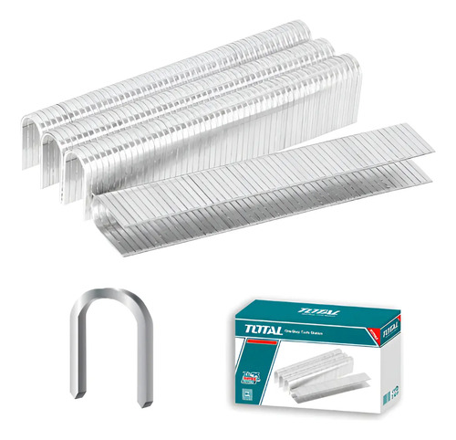 1000 Grampas Broches U Curvas 12mm X 1.2mm Para Engrampadora