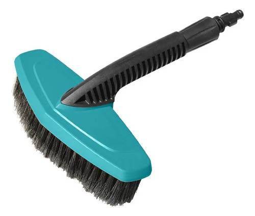Cepillo Horizontal Para Hidrolavadora Total Color Turquesa