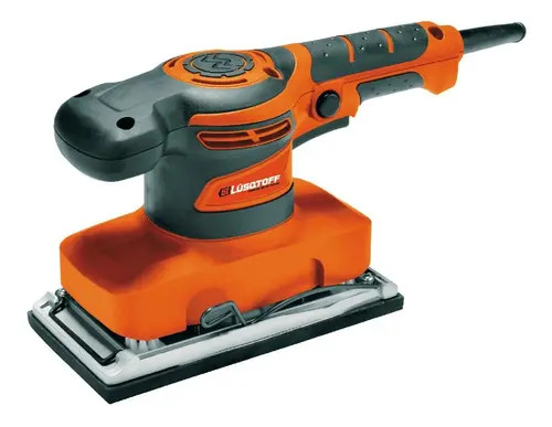 Lijadora Orbital Electrica 1/3 320w Lusqtoff Color Naranja F