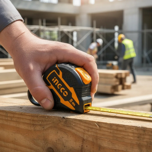 Cinta Metrica 8 M X25 Mm Ingco Hsmt08825 - Imagen 3