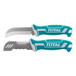 Cuchillo Total Profesional Tht51882 Curvo Turquesa