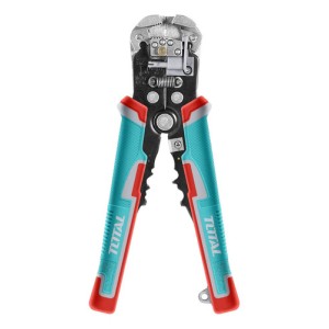 Pinza Multifunción Total 3 En 1, Crimpeadora, Pela Y Corta Cable, 21cm - THT15246