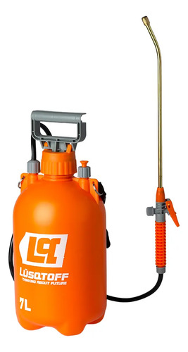 Pulverizador Fumigador Manual 7 Litros Lusqtoff Color Naranj - Imagen 2