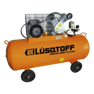Compresor De Aire Eléctrico Lüsqtoff Lc-30200 200l 3hp Naranja Trifásica
