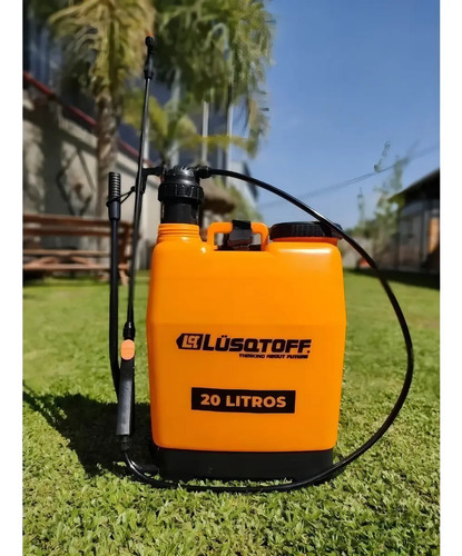 Fumigador Pulverizador Manual Lusqtoff F20l-8 20lts Manguera - Imagen 3