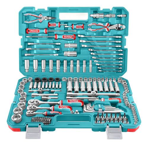 Set De Herramientas Total Completo 156 Piezas Thkthp21566