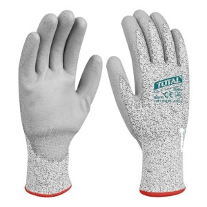 Par De Guantes Anticorte Xl Total Tsp1702-xl Gris