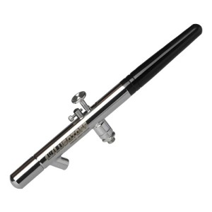 Aerógrafo Para Pintar Lusqtoff Lk04 Aguja 0.35mm Negro