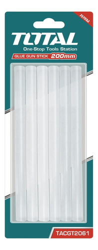 Silicona En Barra Gruesa 11.2mm 20cm 6 Unidades Total