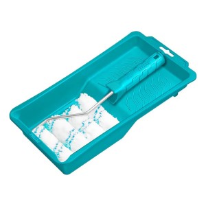 Kit Para Pintar Rodillo 100mm + Bandeja + Repuestos Total