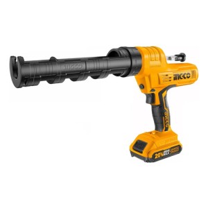 Pistola A Bateria 20v Aplicar Silicona En Pomo Ingco //