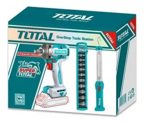 Kit Inalámbrico Total: Llave Impacto 1/2'' Motor Total - Imagen 7