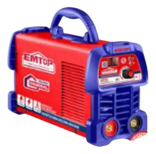 Equipo Soldar Inverter 130a Mma Ewdem1352 Emtop Rojo