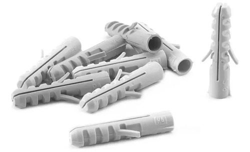 Set De 200 Tarugos Taco Fisher Con Tope 6x30mm Total - Sc - - Imagen 2