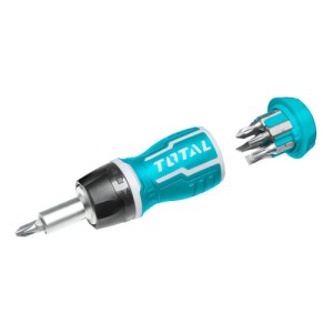 Destornillador Ratchet 8 En 1 Total Tacsds1726