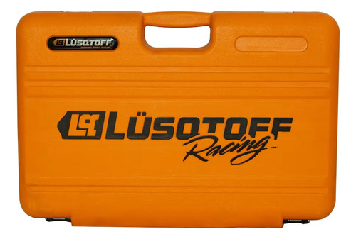 Juego Herramientas Lusqtoff 150pzs Racing Caja Set Tubos Color Naranja - Imagen 4