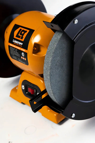 Amoladora De Banco 550w Lusqtoff Color Naranja Frecuencia 50 Hz - Imagen 2