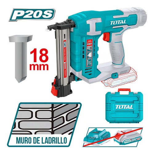Pistola, Clavadora Inalámbrica Total Para Concreto Hormigón - Imagen 2