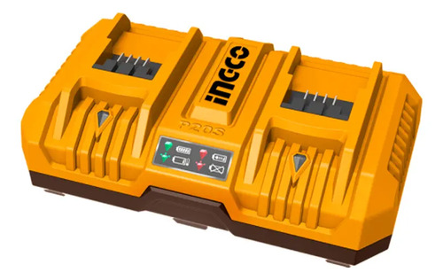 Cargador 20v Doble 8ah Rapido Ingco Fcli2082