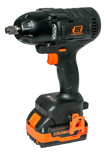 Llave Impacto Completa 1/2' Black Series 18v Lusqtoff 750nm