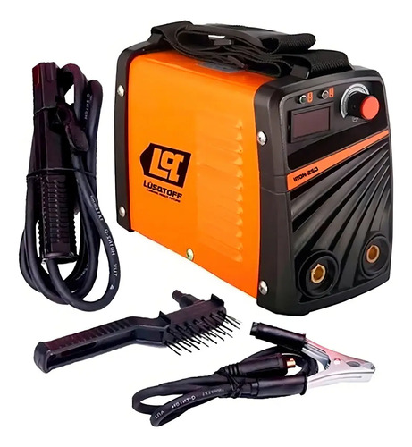 Soldadora Inverter Mma Inversor 180a Anti Stick Lusqtoff Col - Imagen 3