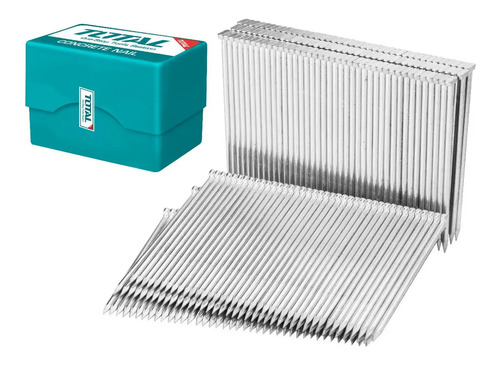 Clavos Total Para Clavadora Neumática De Concreto, Largo 38mm Diámetro 2.2mm - Caja De 1000 Unidades - Tac918383 2.2 Mm 3.8 Cm