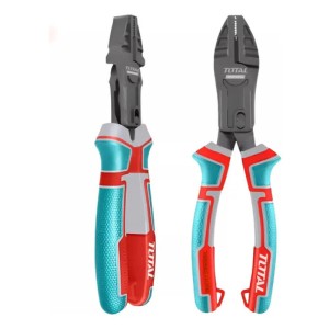 Pinza Combinada Total, Alicate Universal Industrial, 9.5'' 240mm, Acción Compuesta 65% Menos Esfuerzo - THTC510956