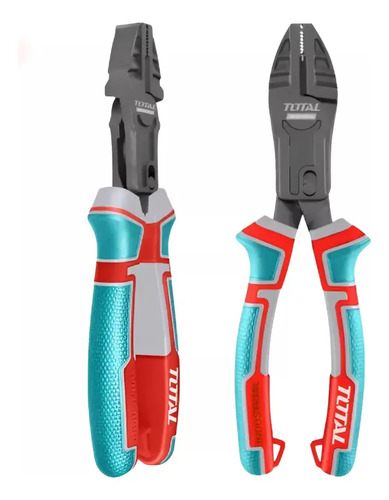 Pinza Combinada Total, Alicate Universal Industrial, 9.5'' 240mm, Acción Compuesta 65% Menos Esfuerzo - THTC510956