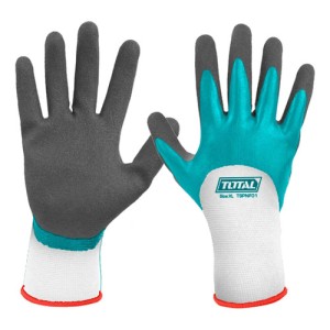 Guantes De Trabajo Con Nitrilo Anti Deslizante Total Tspnf01