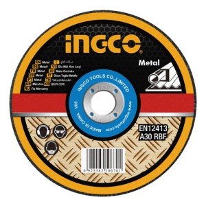 Disco Abrasivo Centro Plano Corte Metal 9'' X 1.9mm Ingco Mc