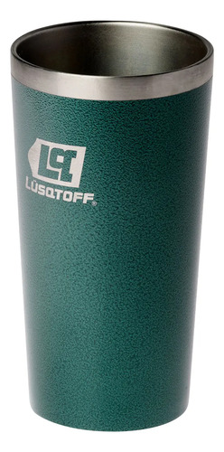 Vaso Térmico 430ml Verde Frio Calor Acero Lusqtoff Vtl430-8v Liso