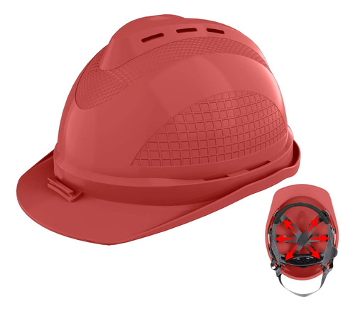 Casco De Seguridad Rojo