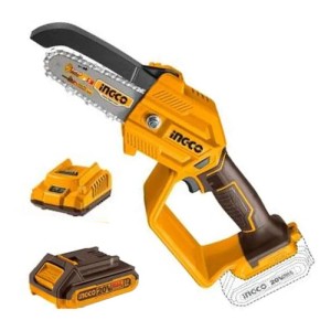 Mini MotoSierra 5 Con Bat Y Car Ingco Cgsli20581 Color Naranja claro