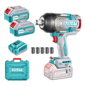 Llave De Impacto Inalámbrica Total 20v 3/4'' 2 Bat 5ah