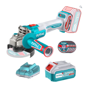 Amoladora Angular 4.1/2" Inalámbrica 20v Sin Carbones - 1 Batería 4.0Ah