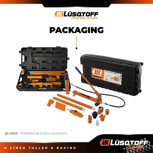 Expansor Para Chapista HidrĂ¡ulico Jk-1003 Lusqtoff Naranja Claro - Imagen 5