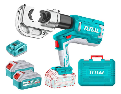 Crimpeadora Inalámbrica Total 20v - 2 BaterĂas 5.0 Tctli2005