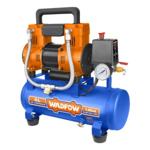Compresor De Aire 6lt 1.5hp Libre De Aceite Wadfow Wap1a06