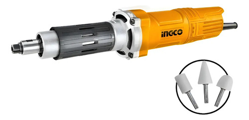 Amoladora Recta Pdg5501 550w 6mm Ingco Smf Color Naranja Anaranjado 50/60hz