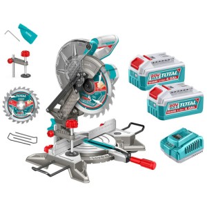 Ingletadora Inalámbrica 20v 8.1/4 Sin Carbones - 2 Baterías