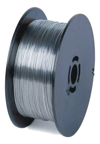 Alambre Soldar Mig Sin Gas Flux 0.8mm 5kg Lusqtoff Lqflux085 Plateado - Imagen 2