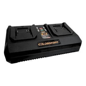 Cargador De Bateria Rapido Doble Herramientas Lusqtoff