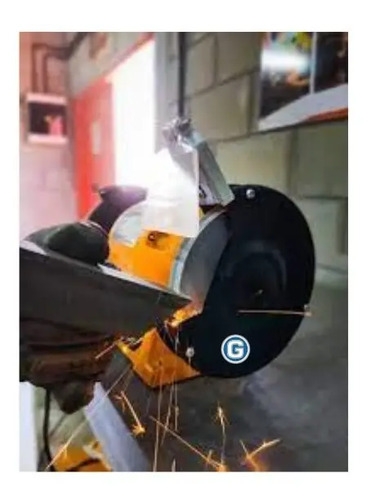 Amoladora De Banco 375 W Lusqtoff Color Naranja Frecuencia 50 Hz - Imagen 8