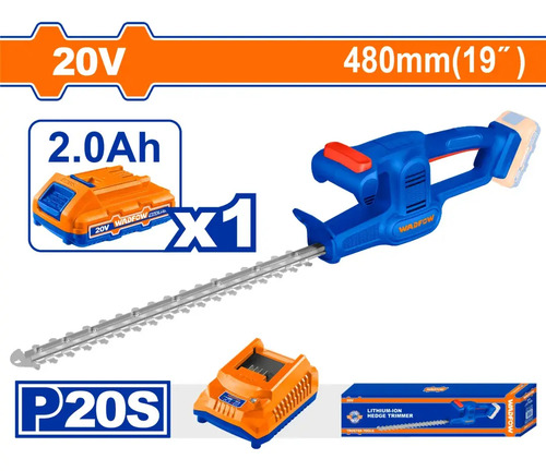 Corta Cerco A Bateria 20v Cuchilla 480mm Wadfow Wlyp5181 - Imagen 2