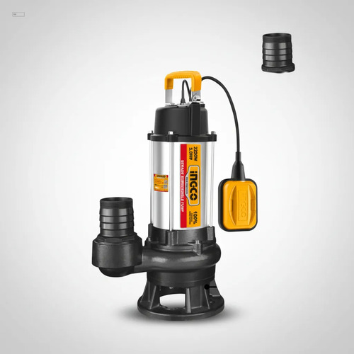 Bomba Pozo Negro C/triturador 2200w 3hp 13mt 3 38m3/h Ingco - Imagen 3